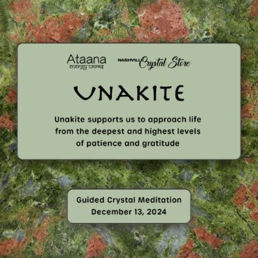 Ataana Method Nashville Crystal Store Unakite